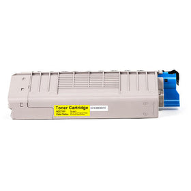 Okidata 43866101 Y New Compatible Yellow Toner Cartridge