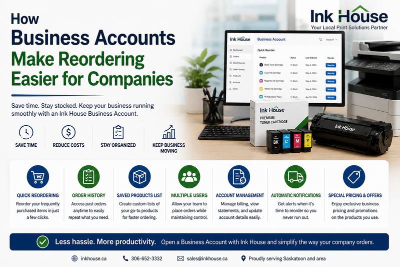 How Business Accounts Make Reordering Easier for Companies