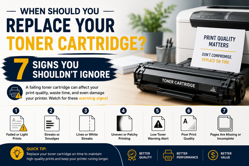 When Should You Replace Your Toner Cartridge? 7 Signs You Shouldn't Ignore