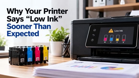 Why Your Printer Says “Low Ink” Sooner Than Expected