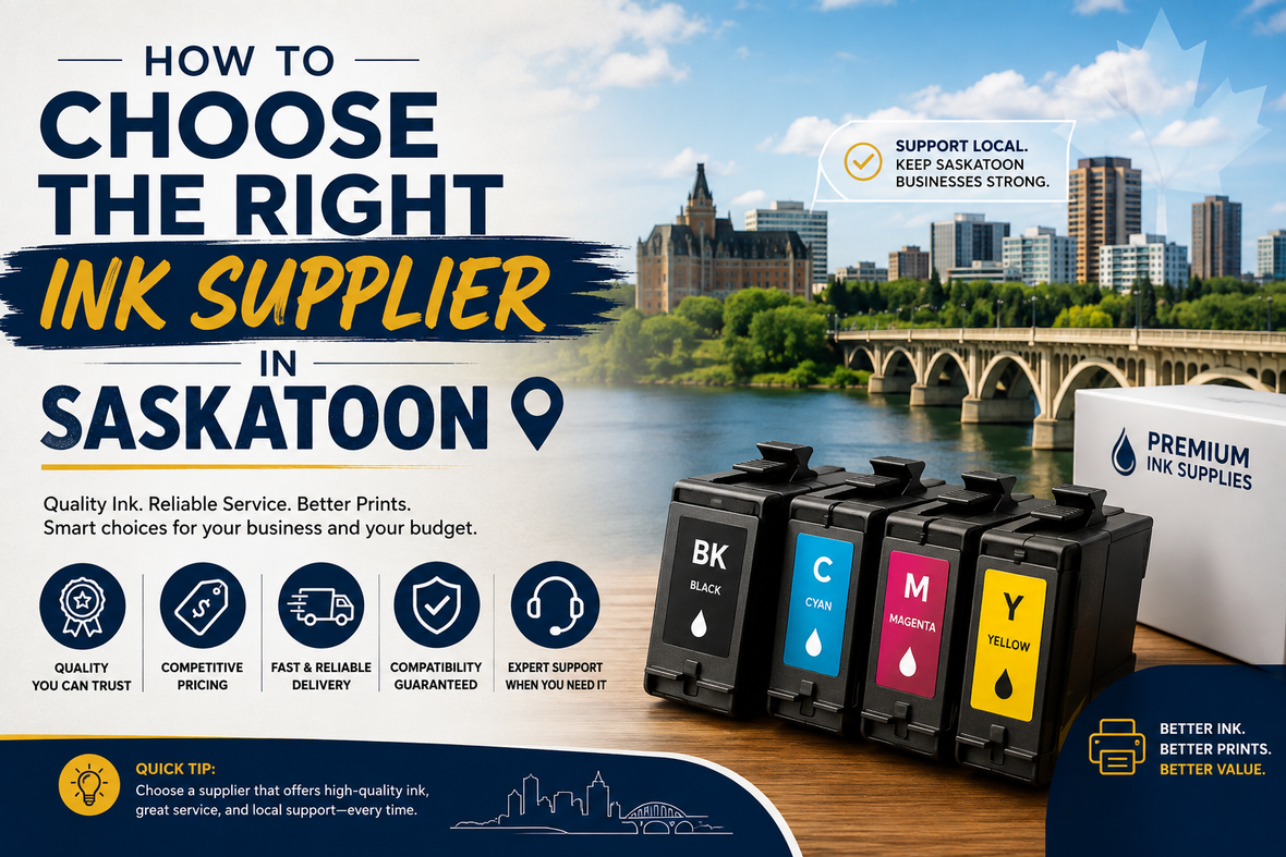 How to Choose the Right Ink Supplier in Saskatoon