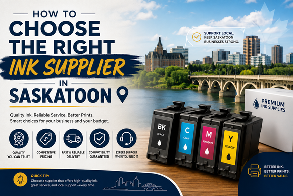 How to Choose the Right Ink Supplier in Saskatoon