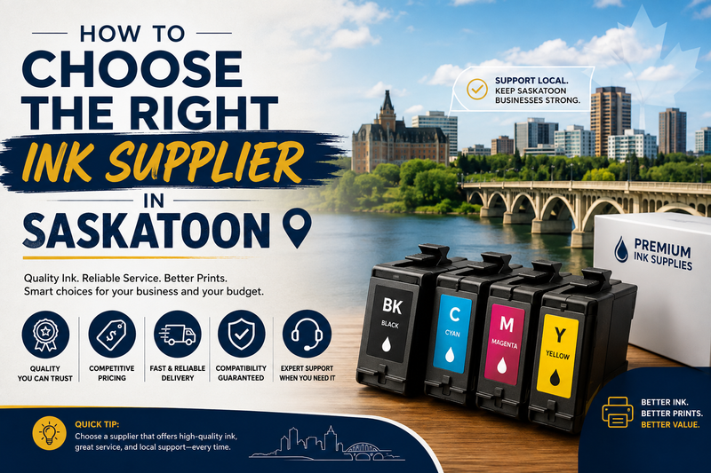 How to Choose the Right Ink Supplier in Saskatoon