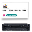 Generic Canon 045H/Canon 054H/HP 202X/HP 201X MAGENTA Toner Cartridge High Yield-1