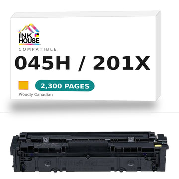 Generic Canon 045H/HP 201X YELLOW (CF402X) Toner Cartridge High Yield