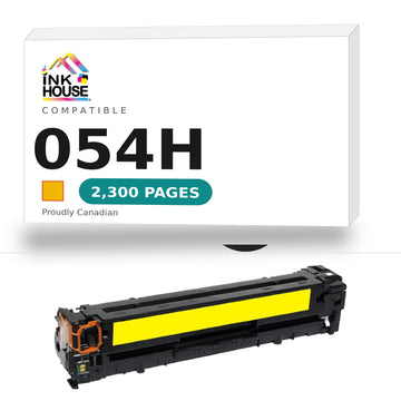 Best Compatible Toner Cartridge for Canon 054H Yellow CRG 054H High Yield