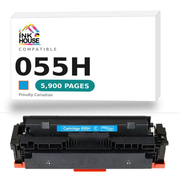 Canon 055H Compatible Cyan Toner Cartridge