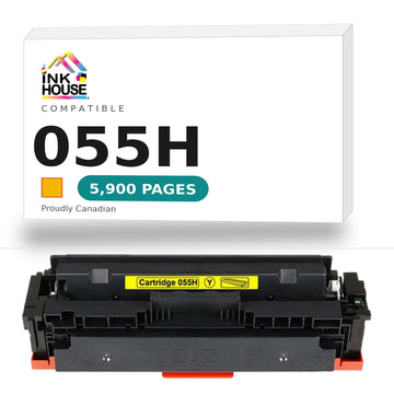Canon 055H Compatible Yellow Toner Cartridge
