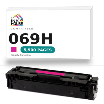 Canon 069H 5096C001 Compatible Magenta Toner Cartridge High Yield - With Chip