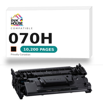 Canon 070H 5640C001 Compatible Black Toner Cartridge High Yield (High Yield of 070)  With Chip