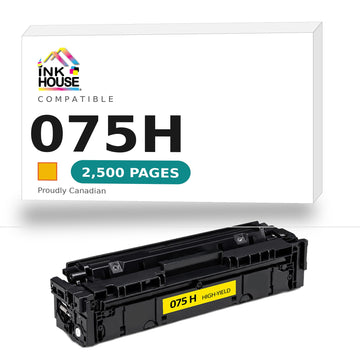 Canon 075H 6366C001 Compatible Yellow Toner Cartridge High Yield