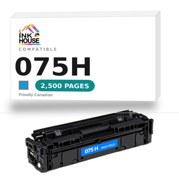 Canon 075H 6368C001 Compatible Cyan Toner Cartridge High Yield