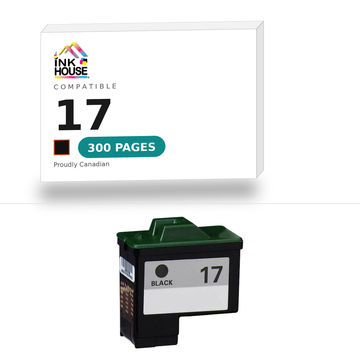 17 Black compatible ink cartridge, 300 pages