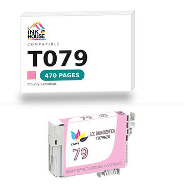 T079 Light Magenta compatible ink cartridge, 470 pages