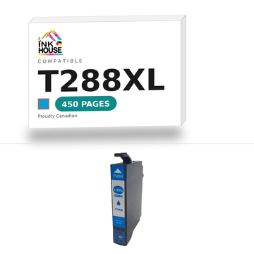 T288XL Cyan compatible ink cartridge, 450 pages