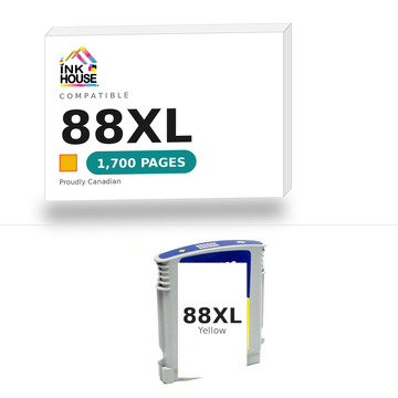 Compatible 88XL Yellow ink cartridge