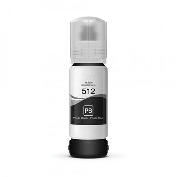 COMPATIBLE WITH Epson T512PBK Photo Black ink bottle for use in Expression Premium ET7700Expression Premium ET7750 - 0