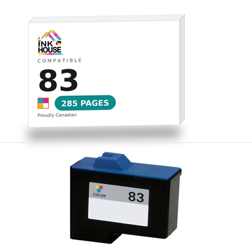 83 Tri-Color compatible ink cartridge, 285 pages