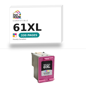61XL Tri-Color compatible ink cartridge, 330 pages