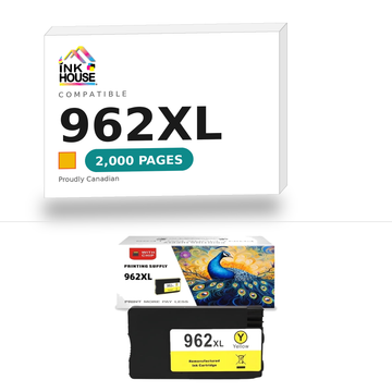 962XL Yellow compatible ink cartridge, 2,000 pages