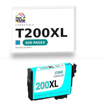 T200XL Cyan compatible ink cartridge, 500 pages