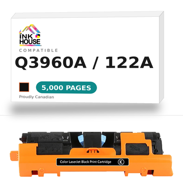 HP Q3960A New Compatible Black Toner Cartridge (122A)