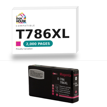 T786XL Magenta compatible ink cartridge, 2,000 pages