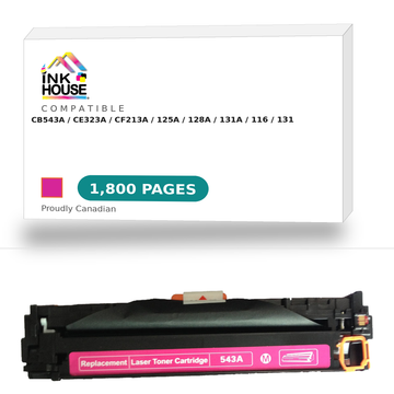 Compatible HP 125A (CB543)/HP 128A (CE323A)/HP 131A (CF213A)/CANON  116/CANON 131 New MAGENTA Toner Cartridge