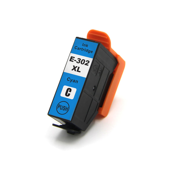 Epson T302XLC Compatible Cyan Ink Cartridge High Yield (Updated CHIP)