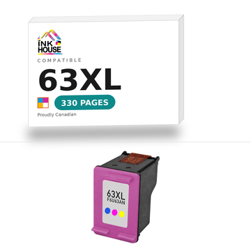 63XL Tri-Color compatible ink cartridge, 330 pages