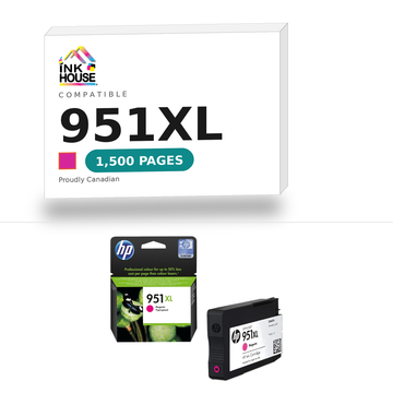 951XL Magenta compatible ink cartridge, 1,500 pages