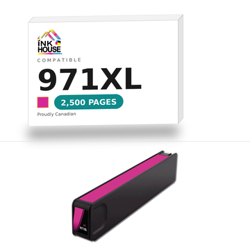 971XL Magenta compatible ink cartridge, 2,500 pages