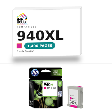 940XL Magenta compatible ink cartridge, 1,400 pages
