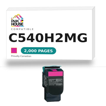 Lexmark New Compatible C540H2MG Magenta Toner Cartridge  High Capacity