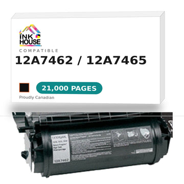 Lexmark New Compatible Toner 12A7462/12A7465