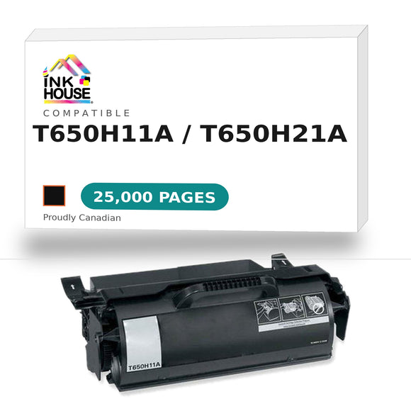 Lexmark New Compatible Toner T650H11A/T650H21A