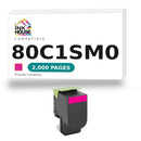 Generic Lexmark 80C1SM0 Magenta Toner Cartridge High Capacity 2K-1