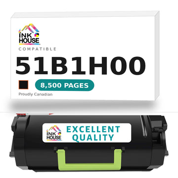 Lexmark 51B1H00 Remanufactured Black Toner Cartridge  High Capacity