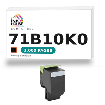 Remanufactured 71B10K0 Toner Cartridge for Lexmark CS317,CX317,CS417,CX417,CS517,CX5