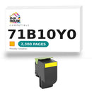 Remanufactured 71B10Y0 YELLOW Toner Cartridge for Lexmark CS317,CX317,CS417,CX417,CS517,CX5-1