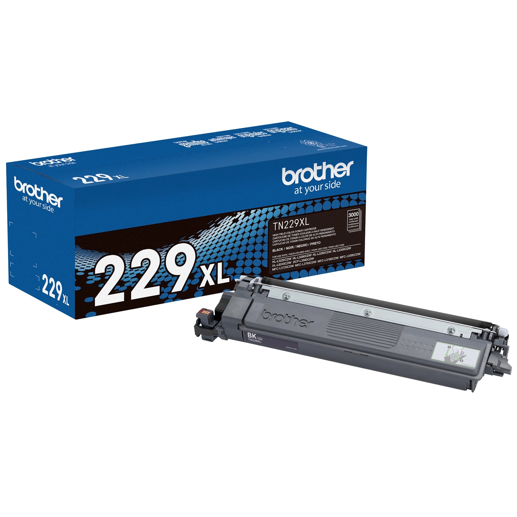 Brother TN229XLBK Original Black Toner Cartridge High Yield