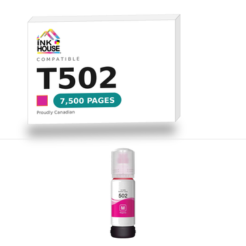 T502 Magenta compatible ink cartridge, 7,500 pages