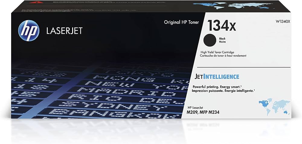 OEM HP 134X W1340X Black Toner Cartridge High Yield