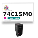 Lexmark 74C1SM0 Remanufactured Magenta Program Toner Cartridge-1
