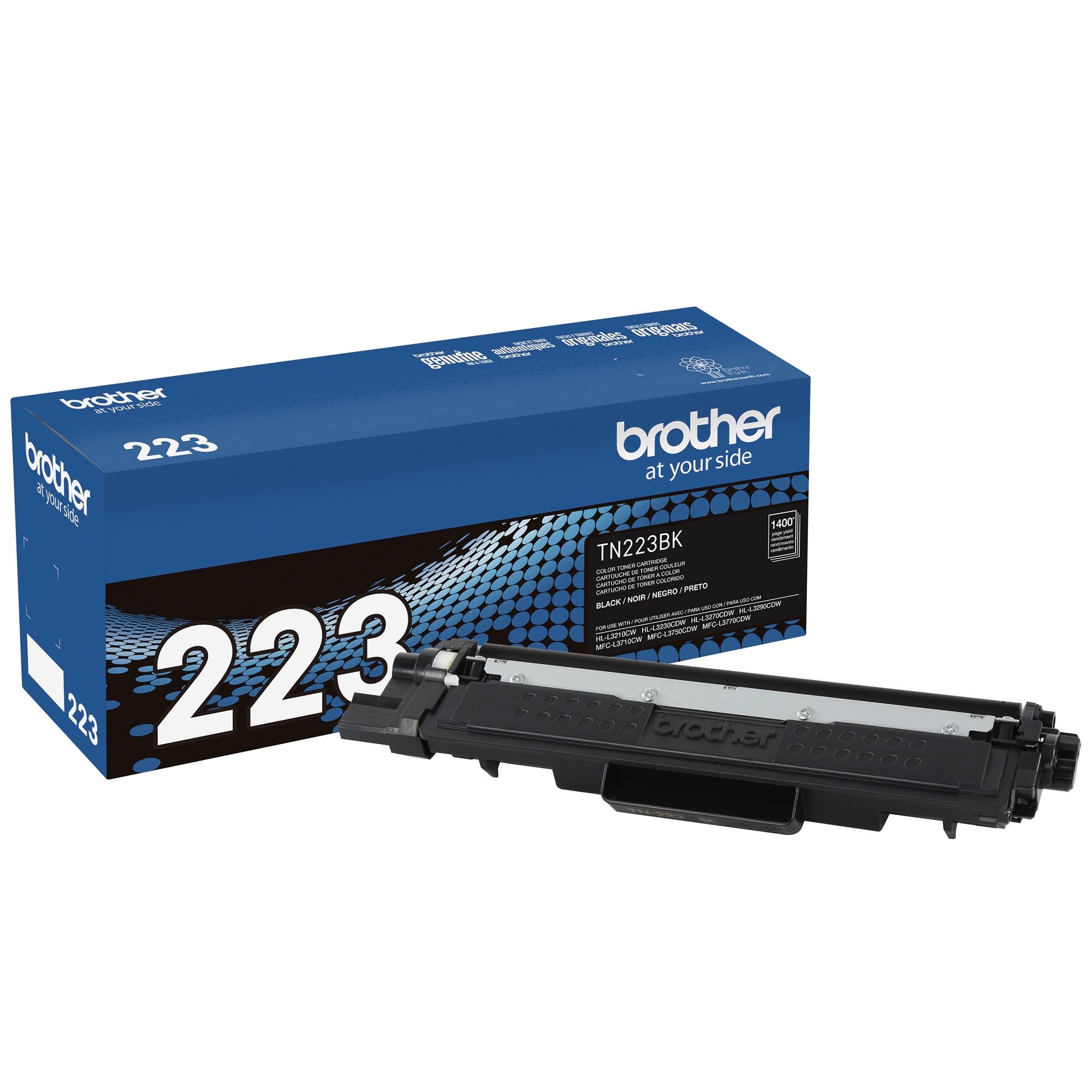 Brother TN223BK Original Black Toner Cartridge