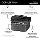 Brother DCP-L2640DW Business-Ready Monochrome Multifunction Laser Printer-2