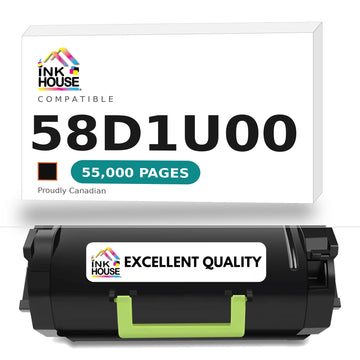 Compatible Lexmark 58D1U00 Black Return Program Toner Cartridge Extra High Yield