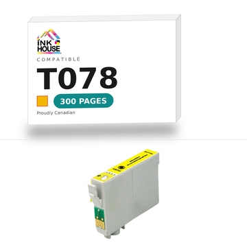 T078 Yellow compatible ink cartridge, 300 pages
