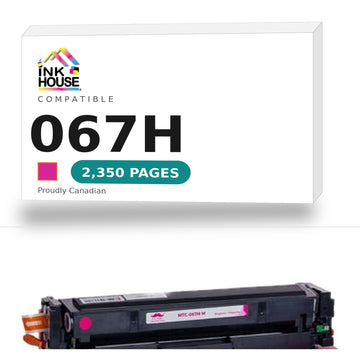 Best Compatible Toner Cartridge for Canon 067H Magenta CRG 067H High Yield