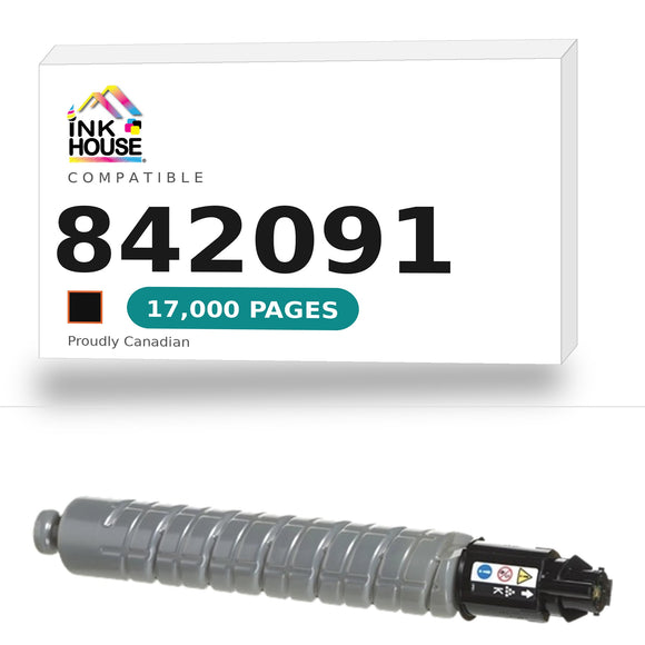 Ricoh 842091 Compatible Black Toner Cartridge (MPC 406)